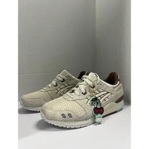 ASICS Gel Lyte 3 OG Nice Cream Nice Kicks 1201A460 750 Size 8.5 Men White Suede